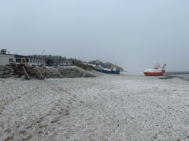 Plaże w Mielnie są niemal puste