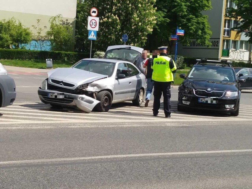 Wypadek na Borowskiej. Są utrudnienia w ruchu