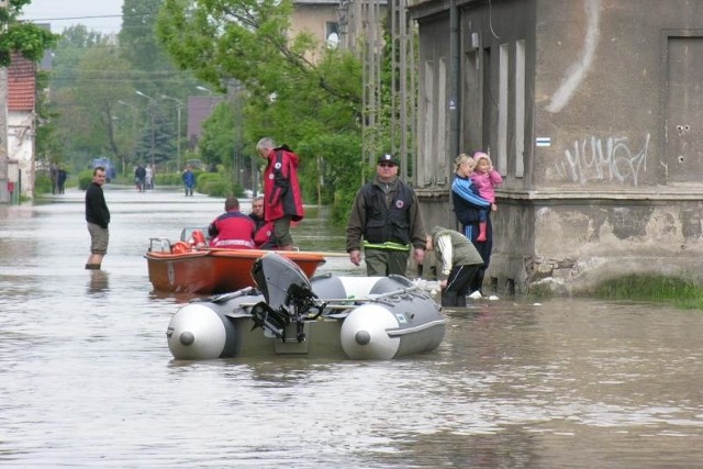 Na powodziowej mapie znalazła się m.in. regularnie zalewana przez Odrę dzielnica Rataje w Brzegu.