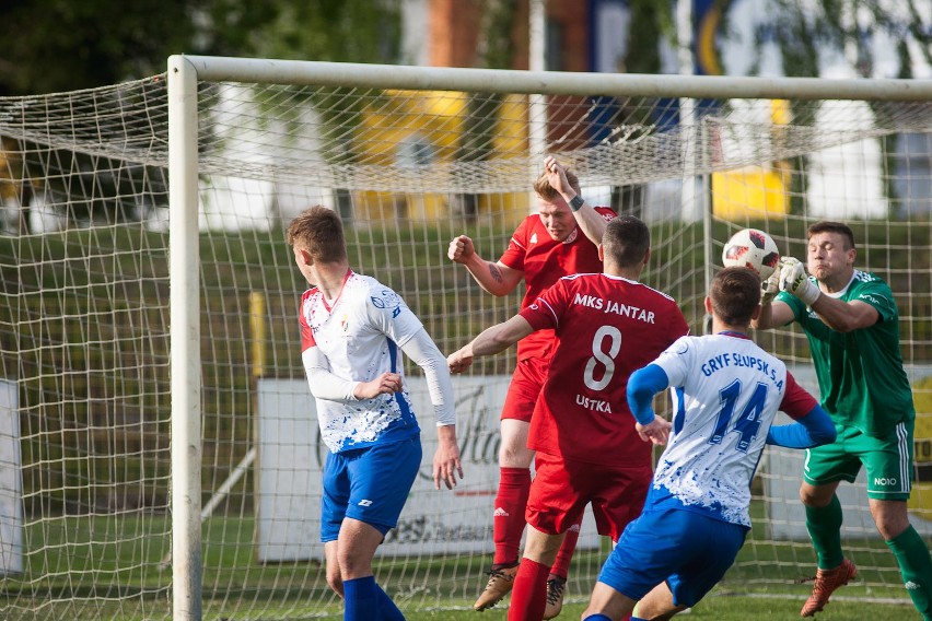 Gryf Słupsk - Jantar Ustka 2:1 (0:1)