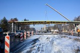 Tak zmienia się trasa DK1 w Dąbrowie Górniczej. Będzie ekspresówką. Co udało się w tym roku zrobić na placu budowy? 