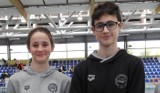 Weronika Kuc i Mieszko Papier z Unii Busko-Zdrój finalistami mistrzostw Polski w pływaniu