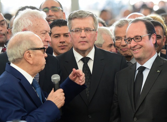 Komorowski w Tunisie: Dzięki solidarności możemy czuć się bezpieczniej