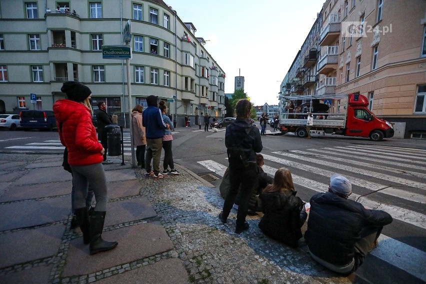 Szczecin: Trzy koncerty na przyczepie jednego dnia, czyli "Szopenizacja miasta" w czasach pandemii koronawirusa. Zobacz zdjęcia