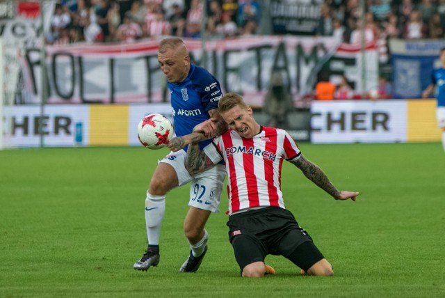 06.08.2017 krakow  pilka nozna ekstraklasa mecz cracovia lech poznanjakub wojcicki deniss rakelsfot. anna kaczmarz  / dziennik polski / polska press