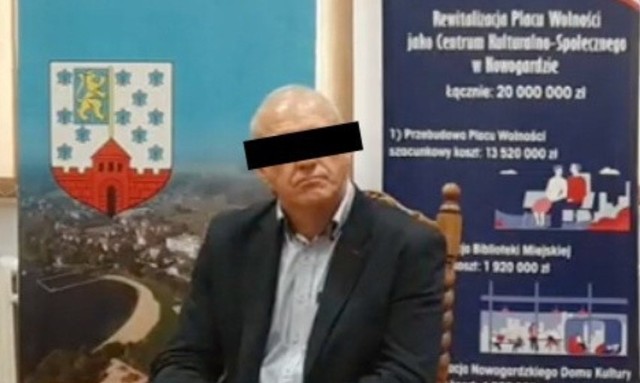 3 lata i 4 miesiące więzienia dla Jarosława H. byłego zastępcę Burmistrza Nowogardu.