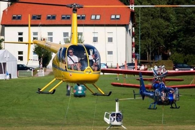 Trening przed śmigłowcowymi mistrzostwami świata