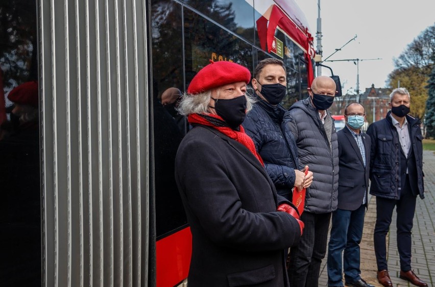 Zbigniew Cybulski został patronem tramwaju w Gdańsku