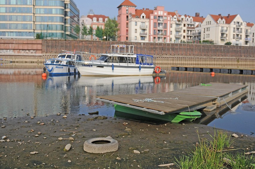 Warta w Poznaniu wysycha. W rzece jest najmniej wody w...