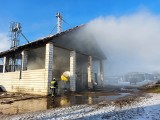 Pożar suszarni w miejscowości Trześcianka. Zobacz zdjęcia z akcji gaśniczej