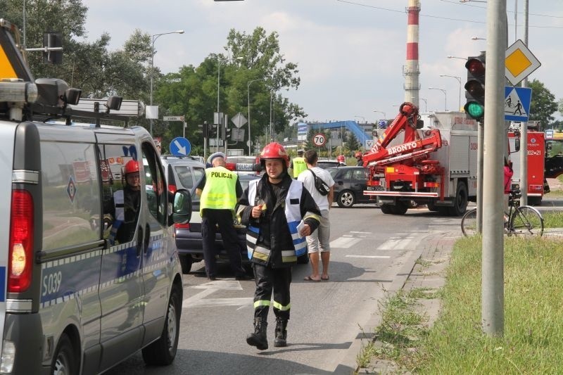 Kielce: Wypadek na Łódzkiej