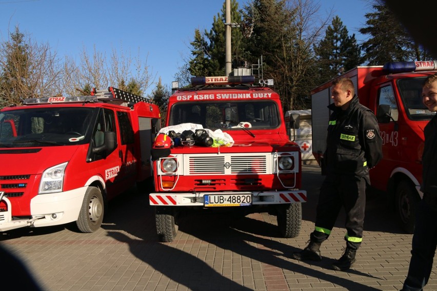 Gmina Wólka zdezynfekowana. Akcję przeprowadził urząd gminy razem z Legią Akademicką UMCS. Zobacz zdjęcia