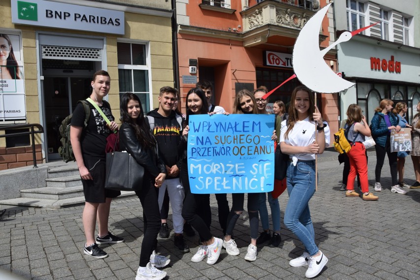 Zielona Góra, 24 maja, 2019. Strajk klimatyczny młodzieży na...