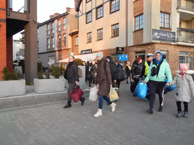 Do Tawerny Portowej w Ustce przyjechali kolejni uchodźcy wojenni z Ukrainy