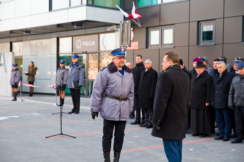 Komisariat Policji III w Białymstoku, ul. Wrocławska 51 A - uroczyste otwarcie (zdjęcia, wideo)