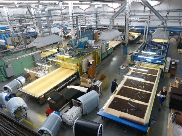 Suchedniowska fabryka mat podłogowych liderem międzynarodowej firmyNowa, większa hala produkcyjna Kleen – Texu.