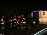 Wypadek autokaru w Bolesławicach; są ranni
