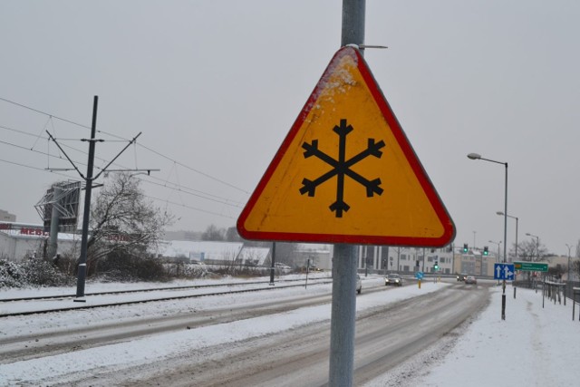 Zima na chorzowskich ulicach