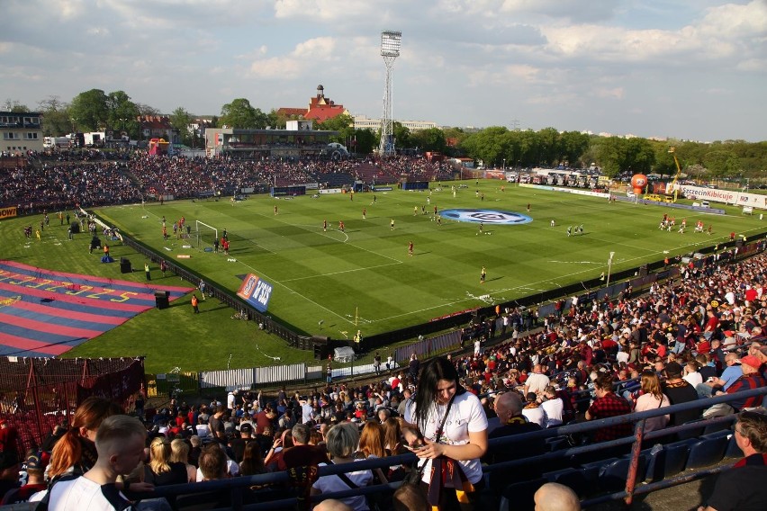 Pogoń Szczecin - Sandecja Nowy Sącz 2:0 - 28 kwietnia 2018.