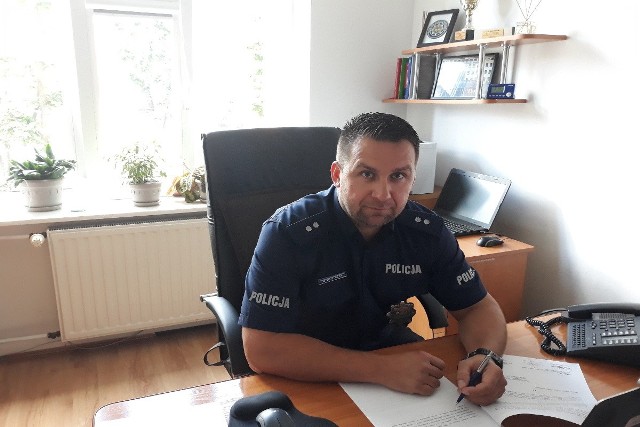 Podkomisarz Marcin Wojtczak został drugim zastępcą komendanta Komendy Miejskiej Policji w Grudziądzu