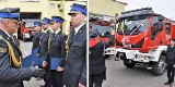 Mogilno. Mogileńscy strażacy z medalami, awansami i z nowym pojazdem marki Iveco. Zdjęcia