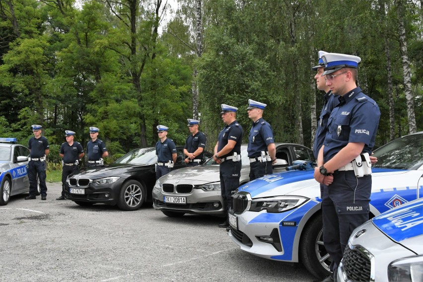 Policyjny „Speed” na (za) szybkich i wściekłych na świętokrzyskich drogach (WIDEO, zdjęcia)