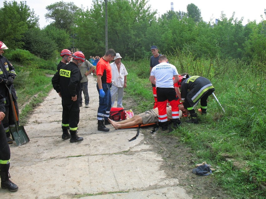 Wypadek przy ul. Koło w Lublinie