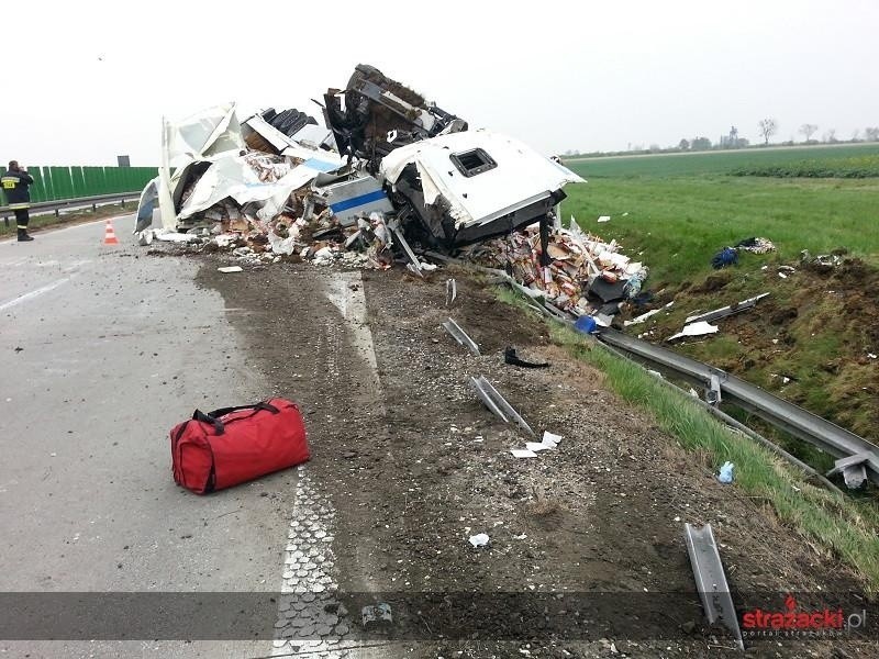 Wypadek na A4: Po niemal 11 godzinach autostrada odblokowana (ZDJĘCIA)