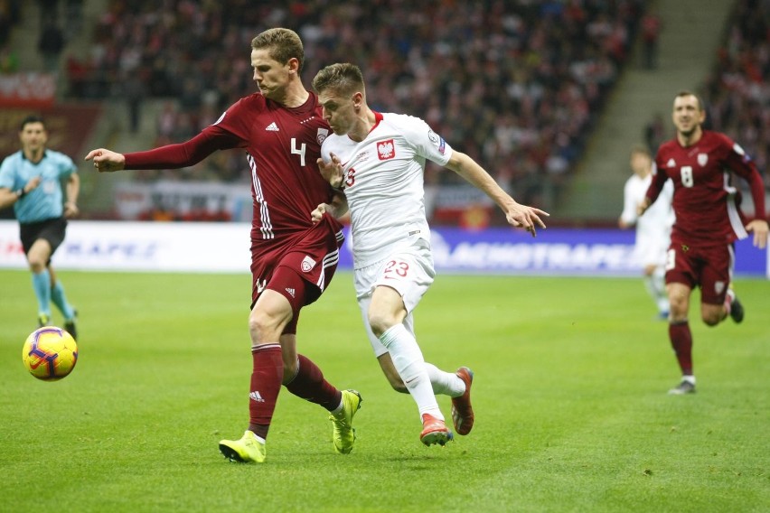 Polska ograła Łotwę i przewodzi w swojej grupie (GALERIA)