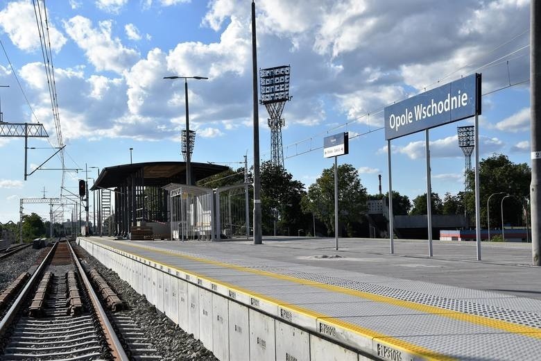 Będąca na tej linii stacja Opole Wschodnie jest już...