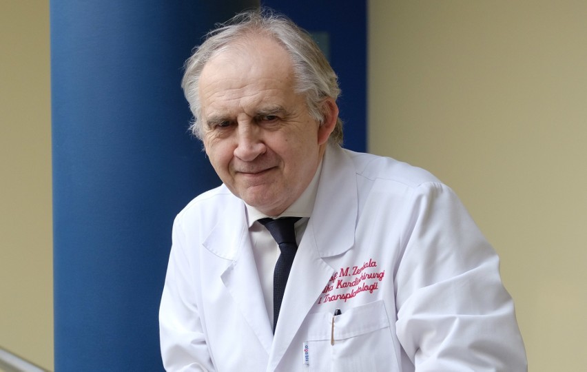 Prof. Marian Zembala, wybitny kardiochirurg, profesor nauk...