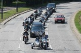 Tłumy na pogrzebie motocyklisty. Przyjaciele żegnali Bikersa