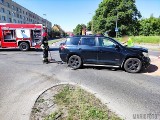 W środę 18 maja doszło do wypadku na skrzyżowaniu ulic Fabrycznej i Plebiscytowej w Opolu