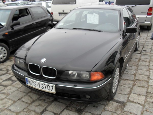 BMW 520, 1999 r., 2,0 + gaz, 8x airbag, ABS, autoalarm,...