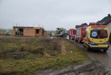 Śmiertelny wypadek na budowie domu pod Gnieznem. Nie żyje mężczyzna