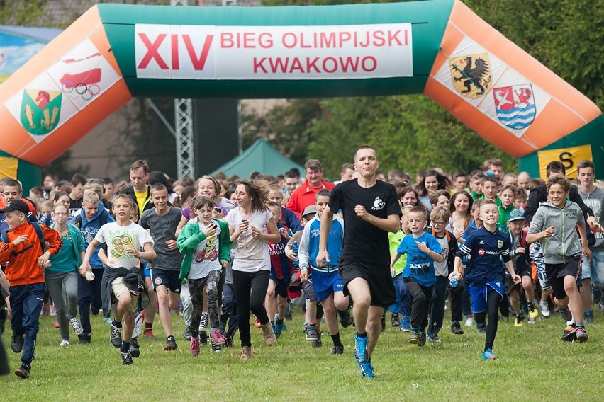 XIV Bieg Olimpijski - Kwakowo 2015