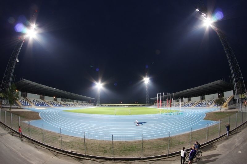 Tak wygląda teraz stadion w Mielcu, na którym rozgrywać...