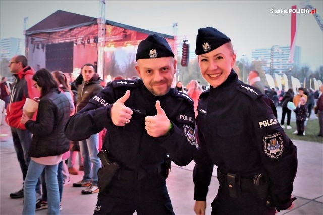 Policjanci z całego Śląska byli zaangażowani podczas obchodów Narodowego Święta Niepodległości na terenie województwa.