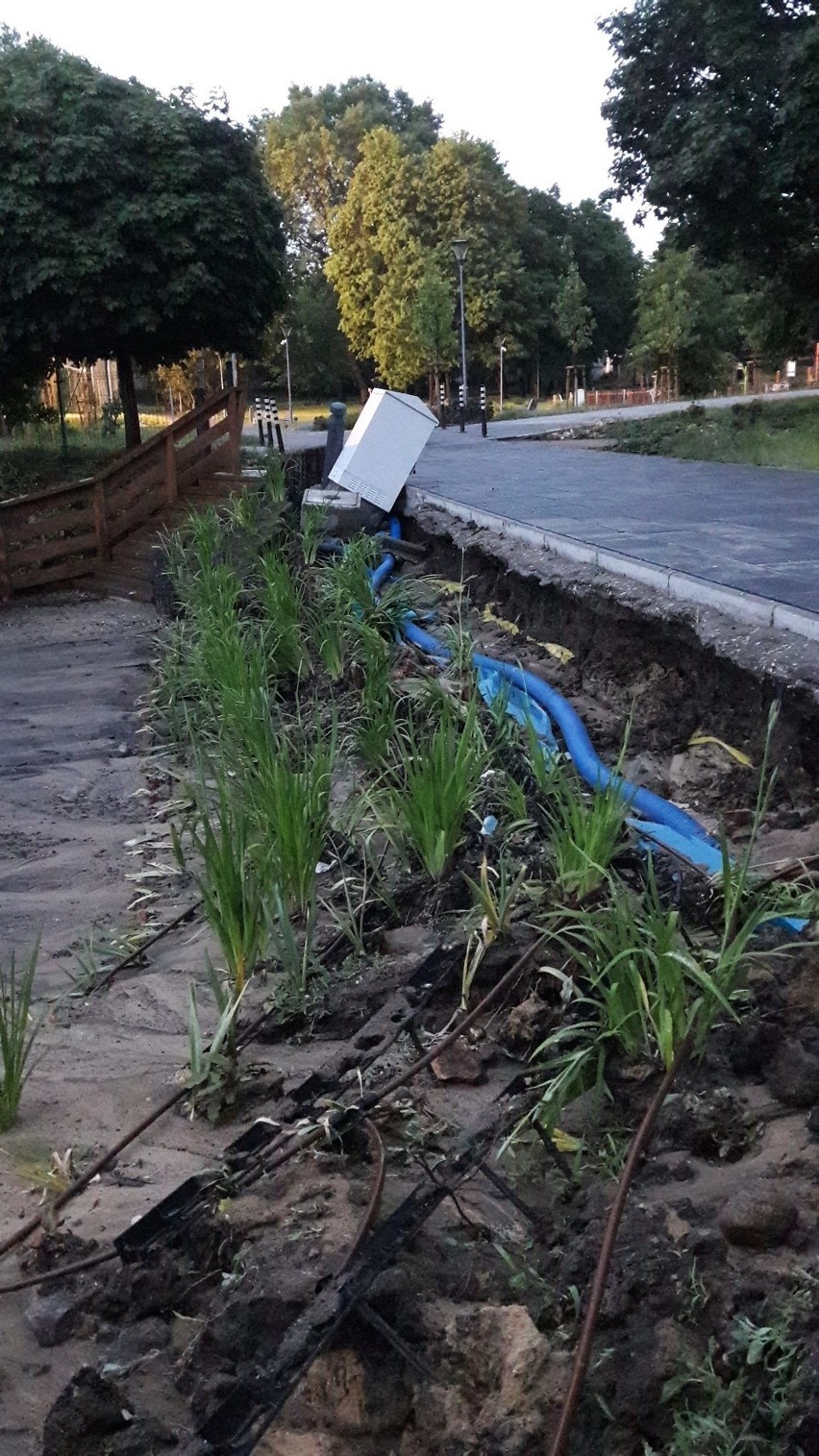 To był istny pogodowy armagedon. Ulewa, która przeszła nad...