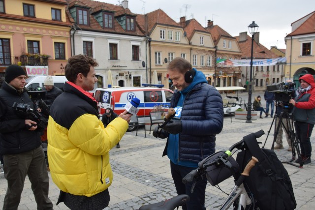 Ostatnio ekipa popularnego serialu gościła w Sandomierzu na początku listopada ubiegłego roku.