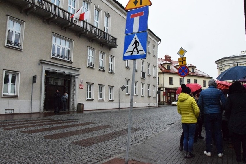 Bielsko-Biała: protest pracowników Sądu Okręgowego