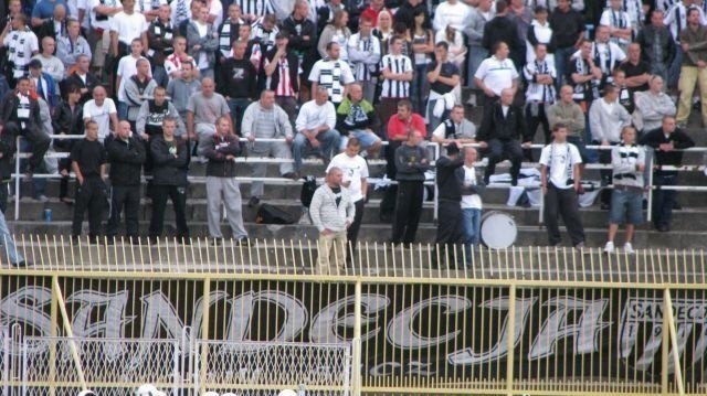 Górnik Zabrze 1:0 Sandecja Nowy Sącz (trybuny)