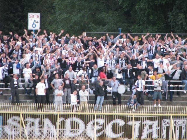 Górnik Zabrze 1:0 Sandecja Nowy Sącz (trybuny)