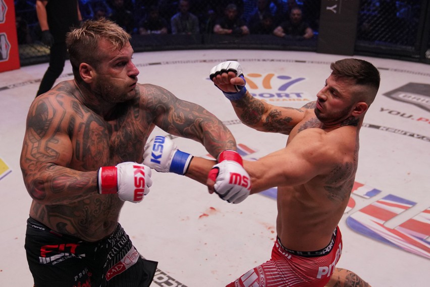 KSW 45. Michał Materla powalczy o pas wagi średniej, tytuł w ciężkiej nie dla Karola Bedorfa