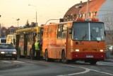 Wrocław: Pożar autobusu 129 na Osobowickiej (ZDJĘCIA)