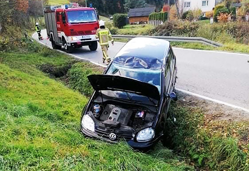 Wypadek na drodze pod Nowym Sączem wyglądał groźnie