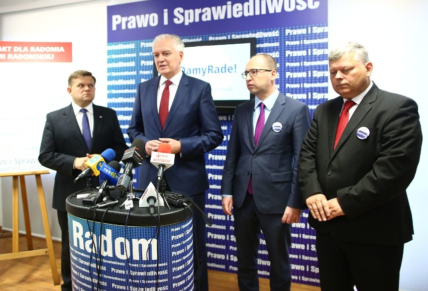Jarosław Gowin w Radomiu.