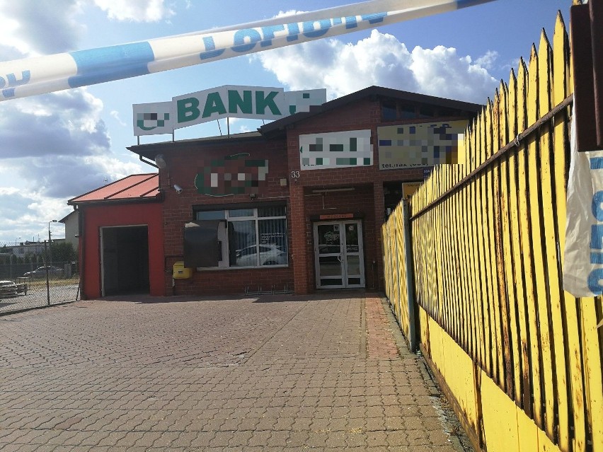 Napad na placówkę banku w Toruniu, przy ul. Olsztyńskiej