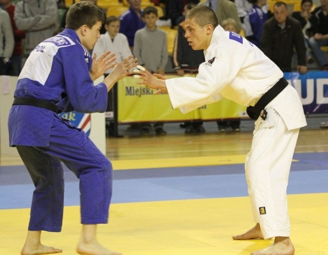 Damian Stępień z Żaka Kielce szlifuje formę na mistrzostwa świata juniorów w judo, które odbędą się w Stanach Zjednoczonych. 