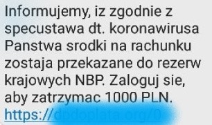 Rozsiewają nieprawdziwe informacje o przejęciu przez NBP...